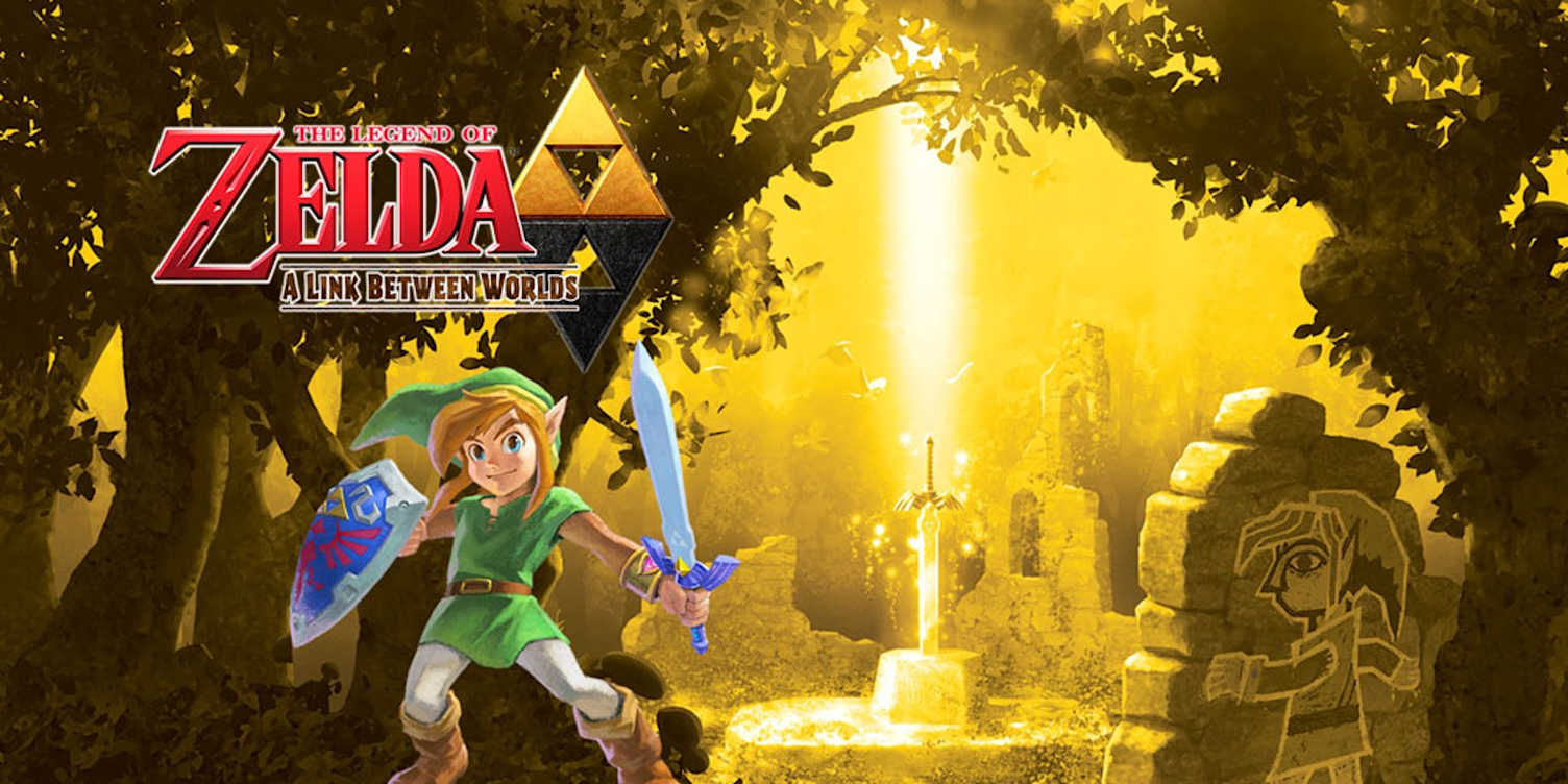 غلاف The Legend of Zelda: A Link Between Worlds