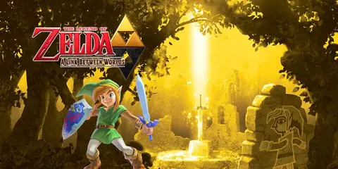 غلاف The Legend of Zelda: A Link Between Worlds